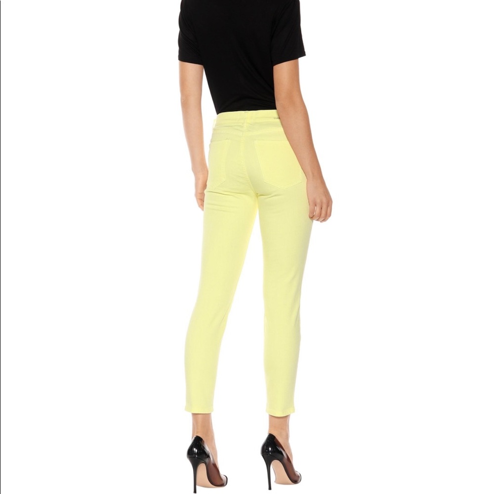 NEW Current/Elliott The Stiletto Jeans in Acid Yellow shade Size 27